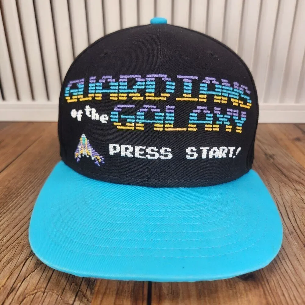 New Era Guardians of the Galaxy Press Start 9fifty Snapback Hat Cap Black Marvel
